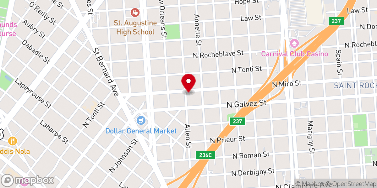 Map showing location of Beecher Memorial United Church of Christ