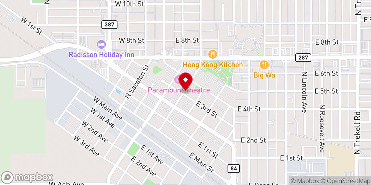 Map showing location of Comunidad Cristiana Bethel