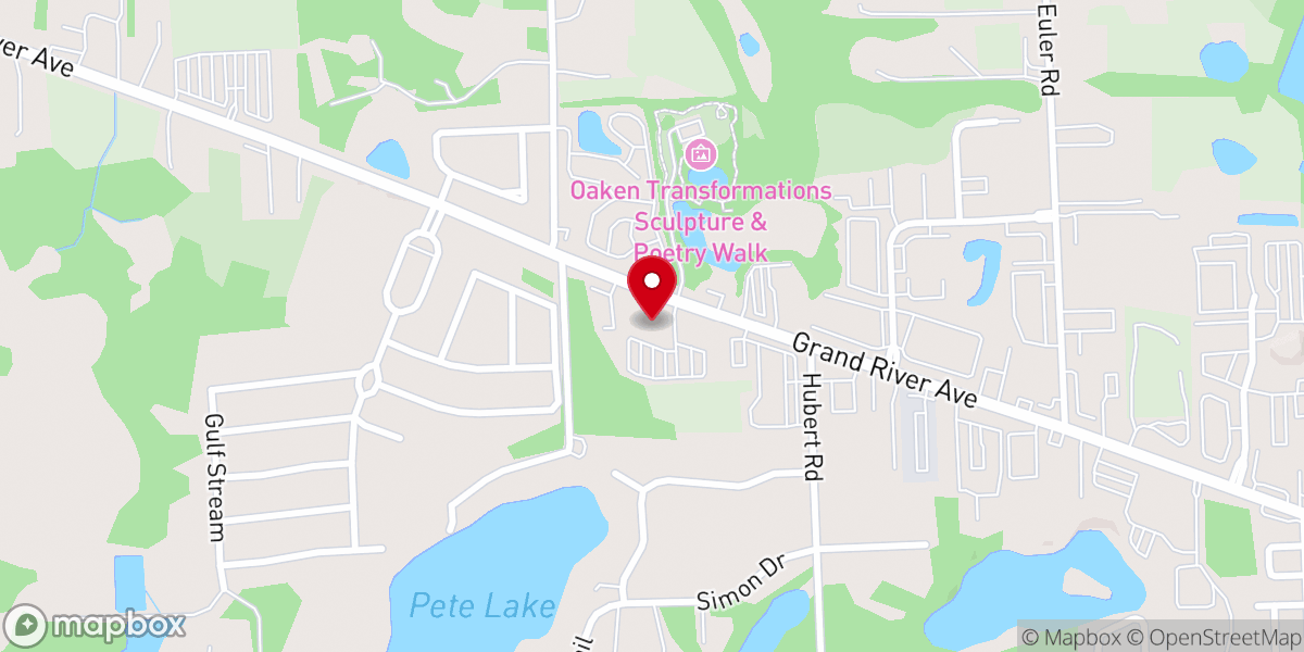 Map showing location of Pathway Covenant Presbyterian Church