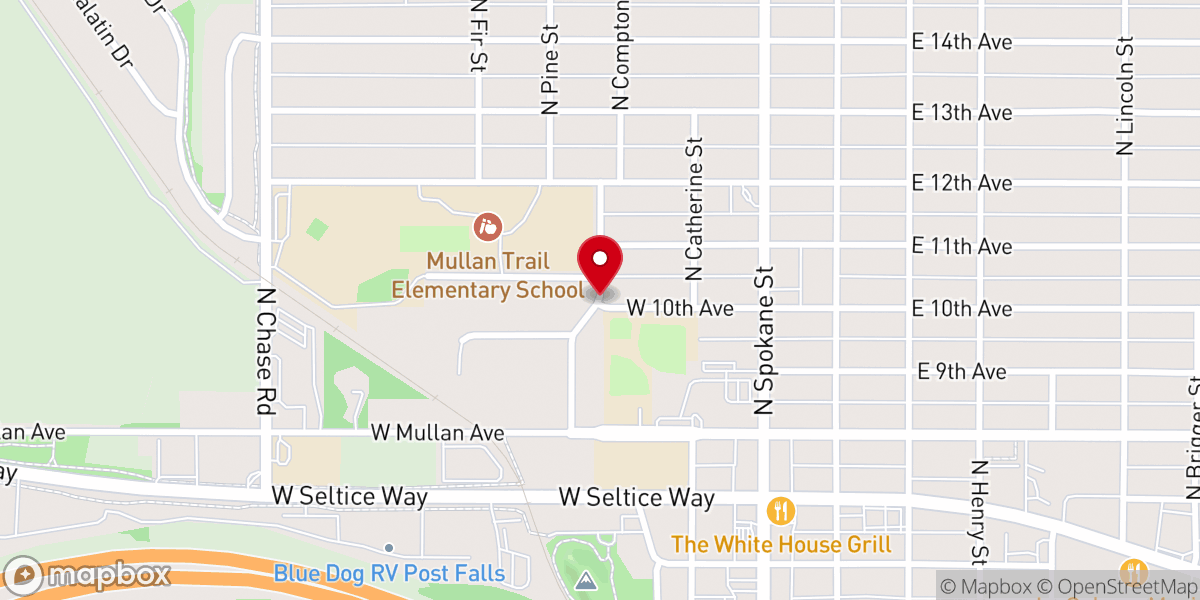Map showing location of Relational Discipleship Network Inc
