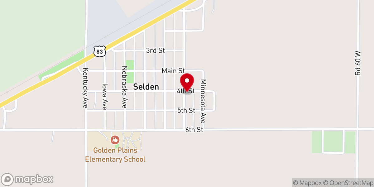 Map showing location of Sacred Heart of Jesus Catholic Church