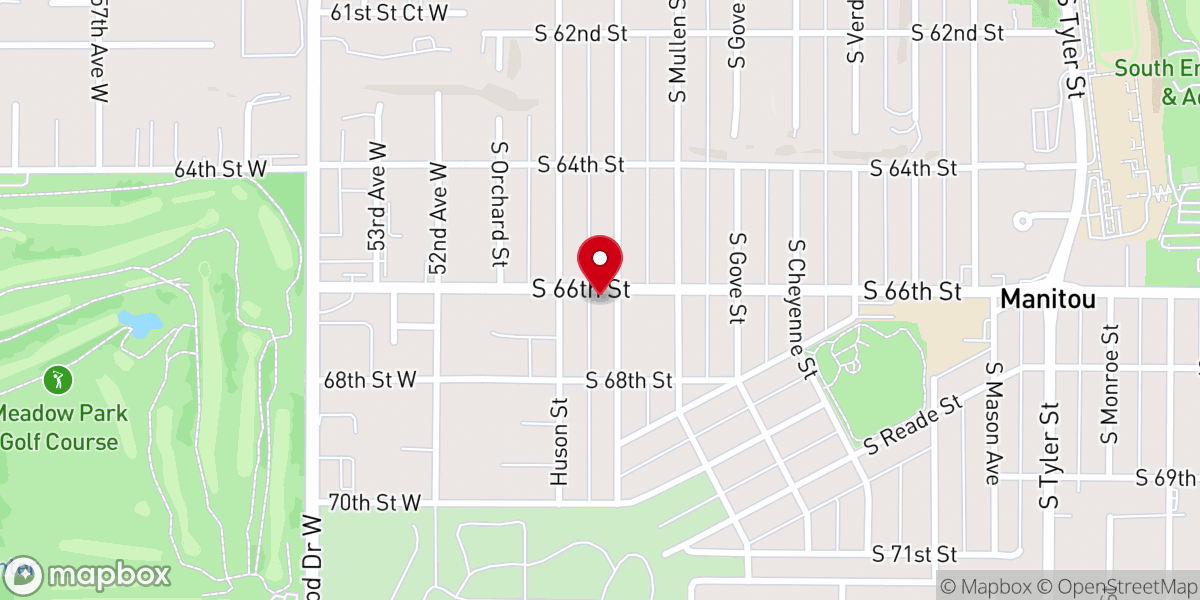 Map showing location of House Of Prayer Foundation