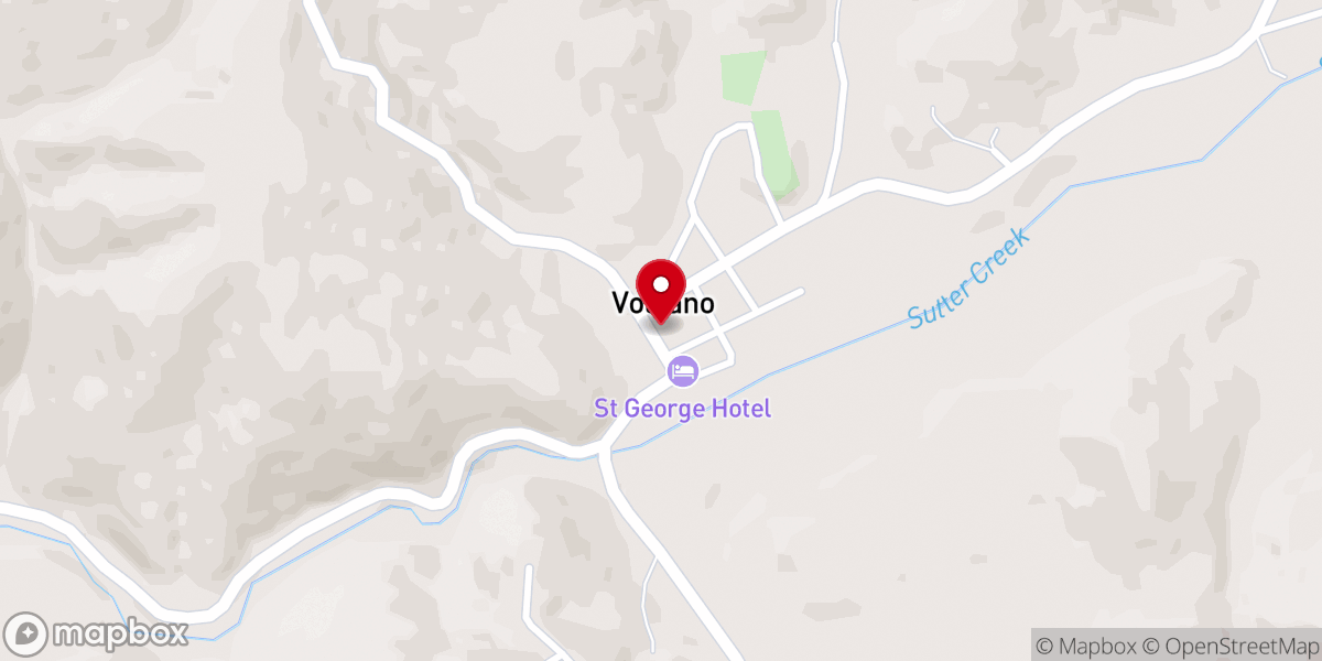 Map showing location of Golden Valley Camp Ev Church