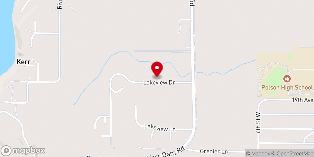 Map showing location of Fellowship Baptist Church