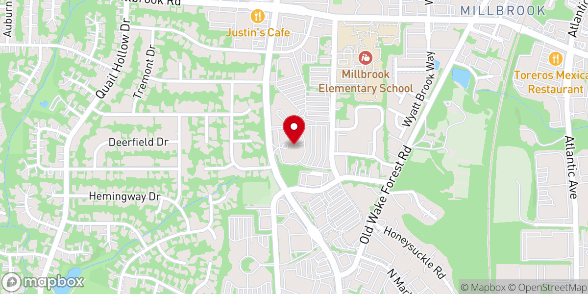 Map showing location of His House Inc