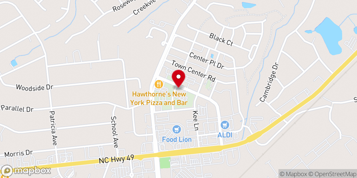 Map showing location of Venture Church of Harrisburg