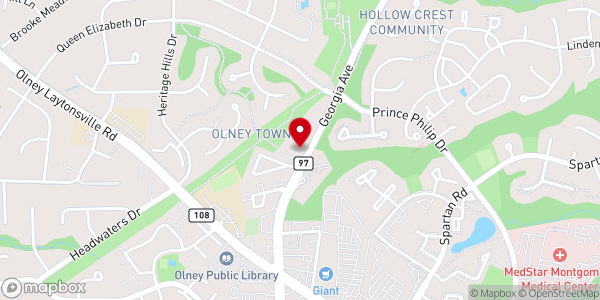 Map showing location of Ohev Shalom Talmud Torah Congregation