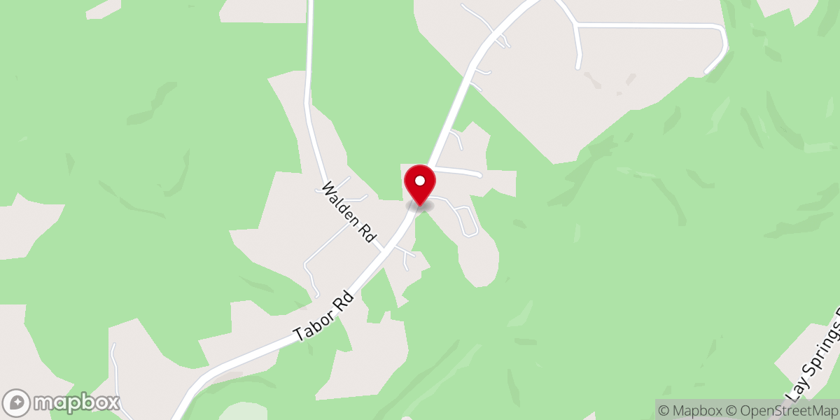 Map showing location of Mount Lookout Congregational Methodist Church