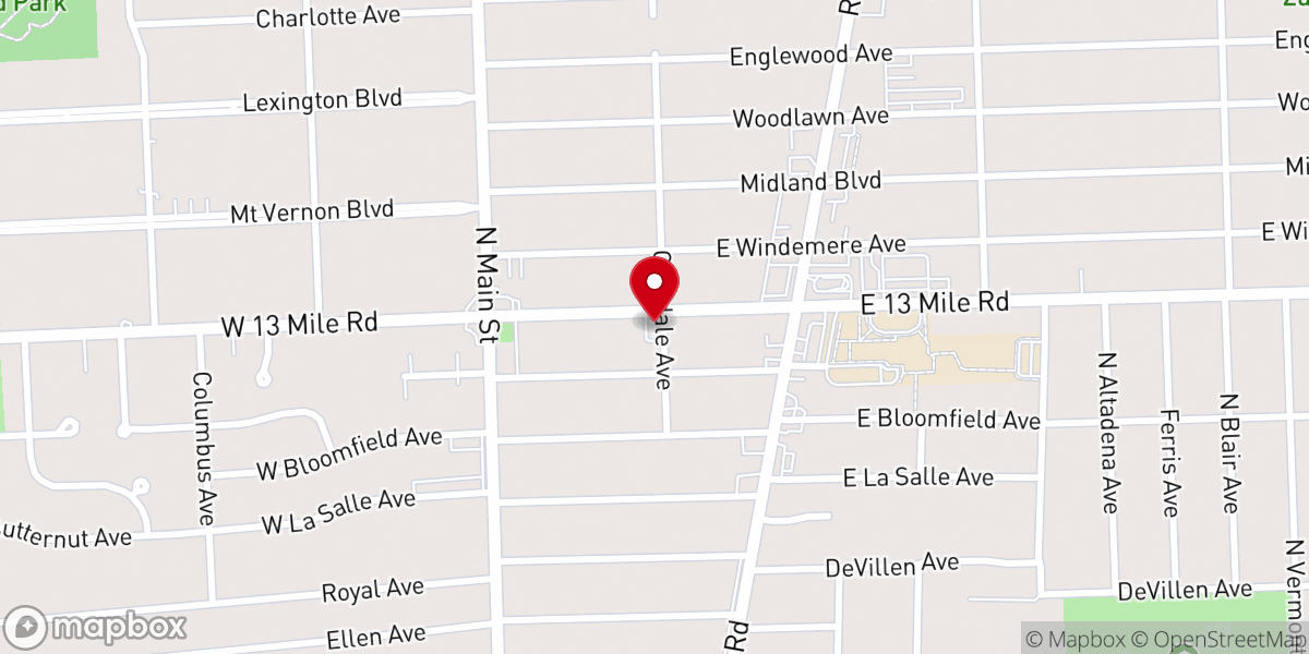 Map showing location of Christian Congregation in the United States - CCUS Detroit