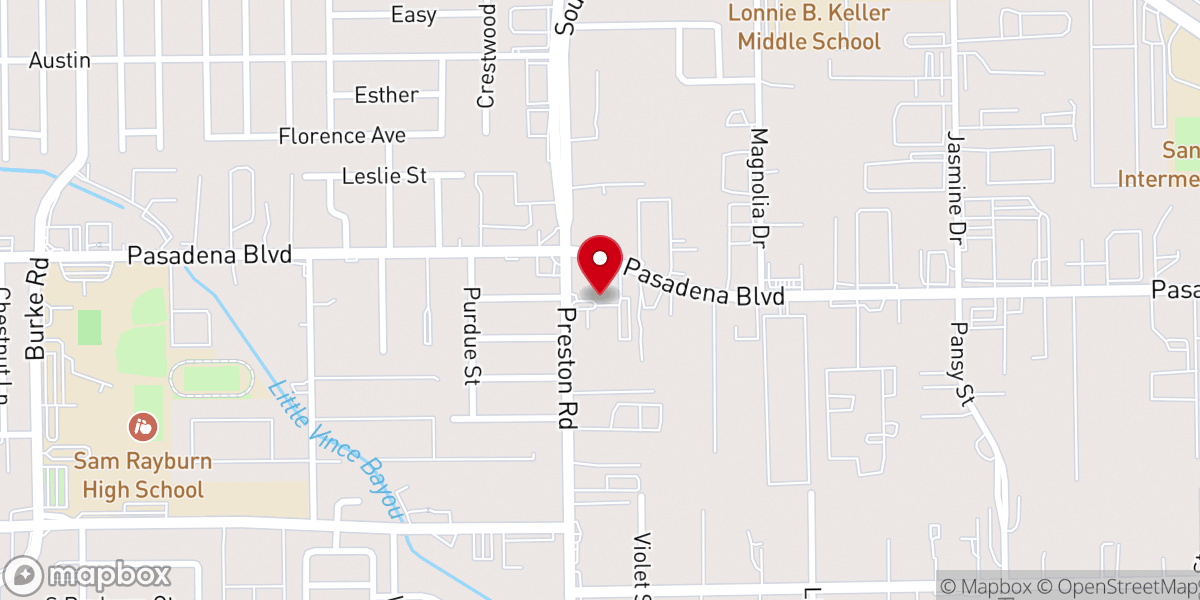Map showing location of Centro Cristiano Lirio de los Valles