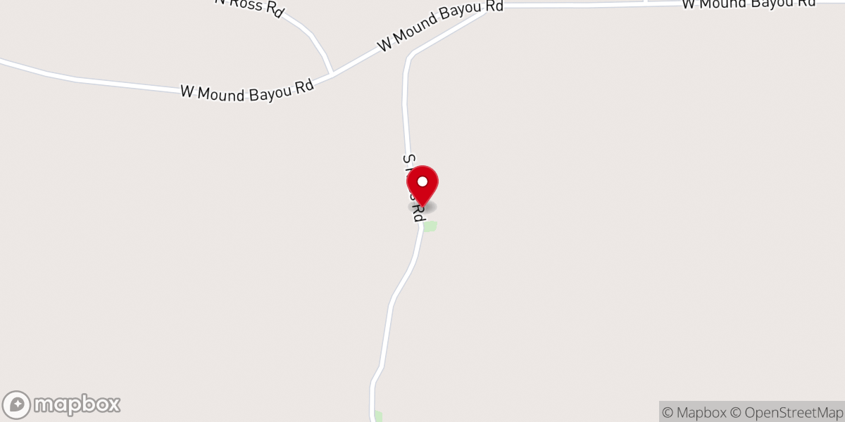 Map showing location of Bellamy Chapel