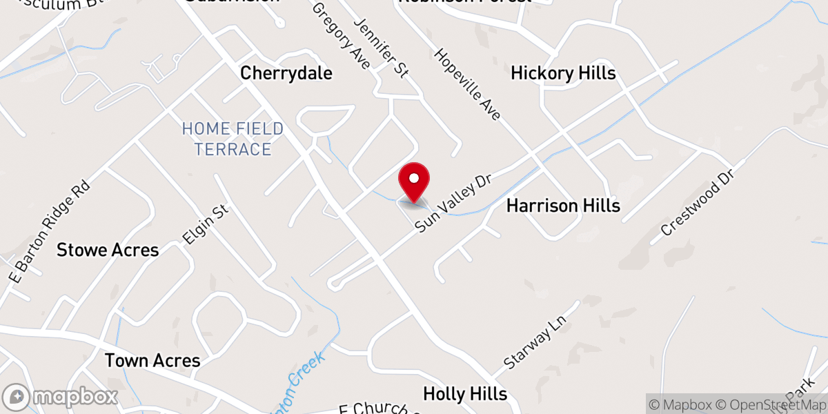 Map showing location of The Church of Jesus Christ of Latter-day Saints