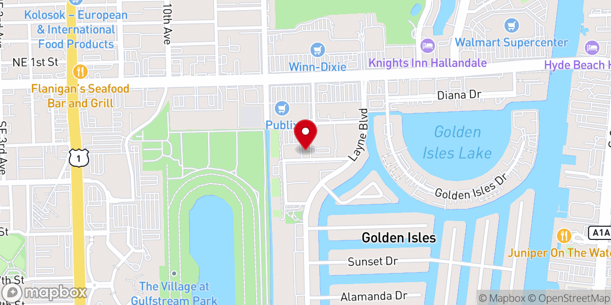 Map showing location of St Matthew Catholic Church