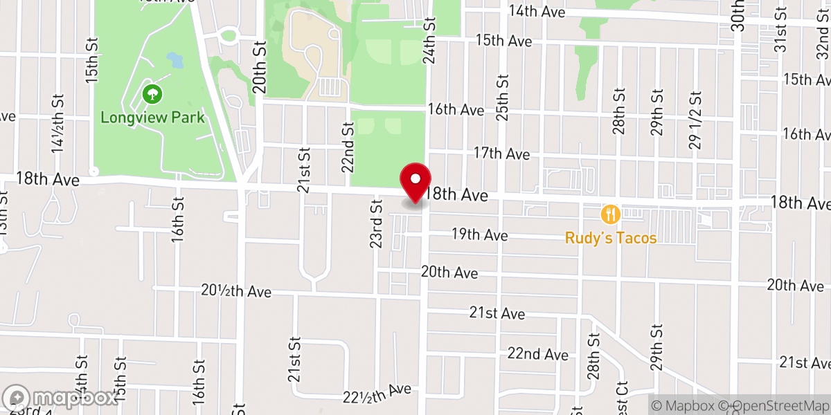 Map showing location of Grace Church, PC(USA)