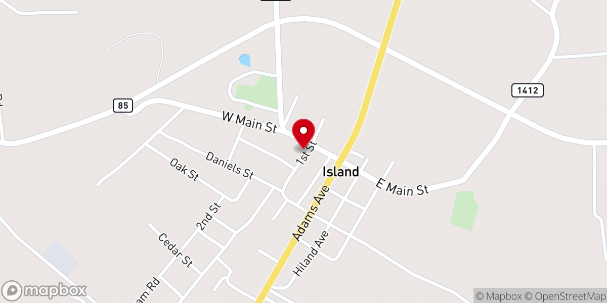 Map showing location of God's House of Hope - Food Distribution Center