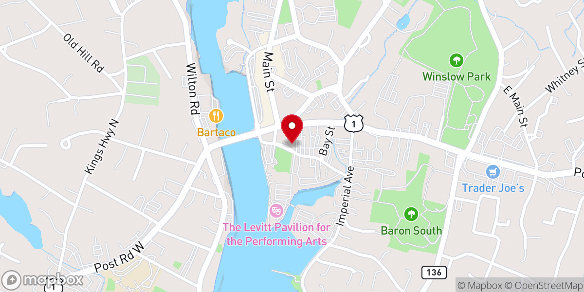 Map showing location of Gillespie Center