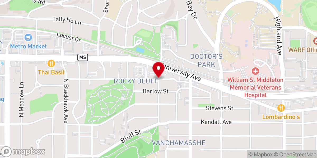 Map showing location of Pleasant Ridge St Peters & Pauls Preservation Inc