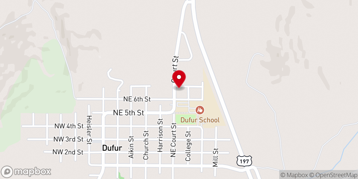 Map showing location of Grace Covenant Church