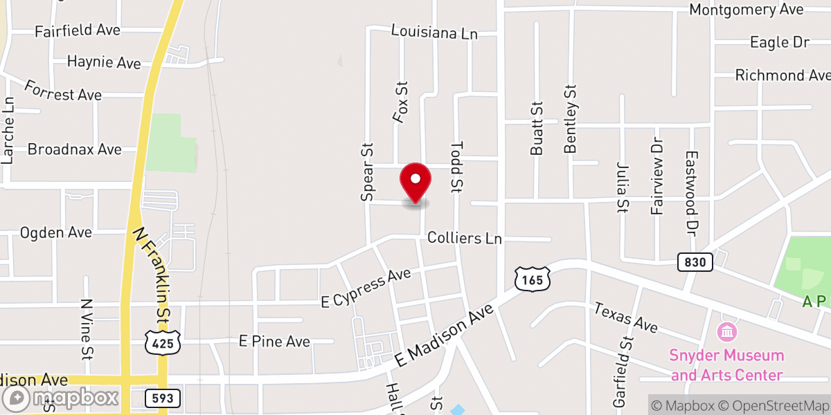 Map showing location of Mission Baptist Victoria Church