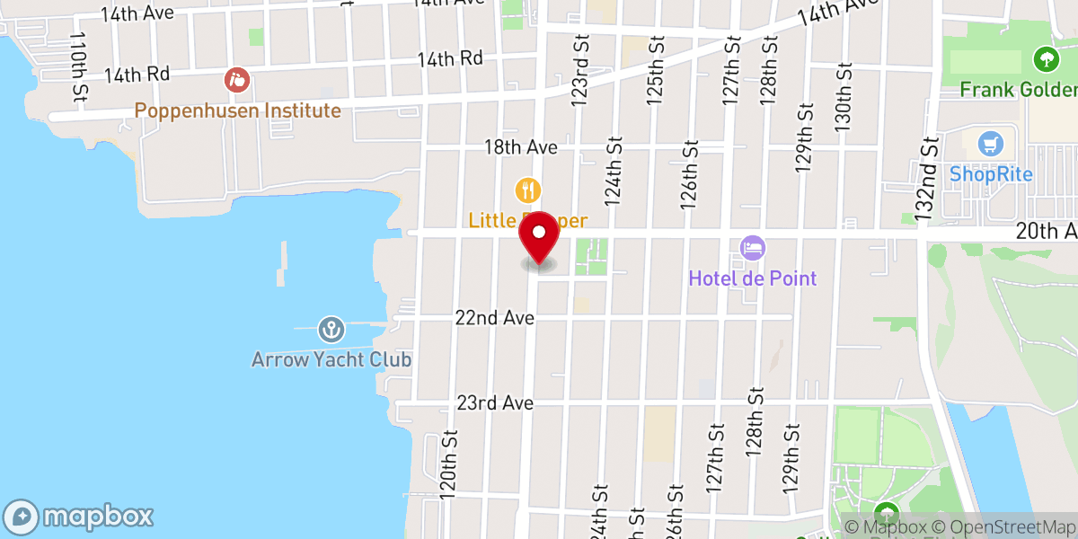 Map showing location of New Life Community Church of College Point Inc