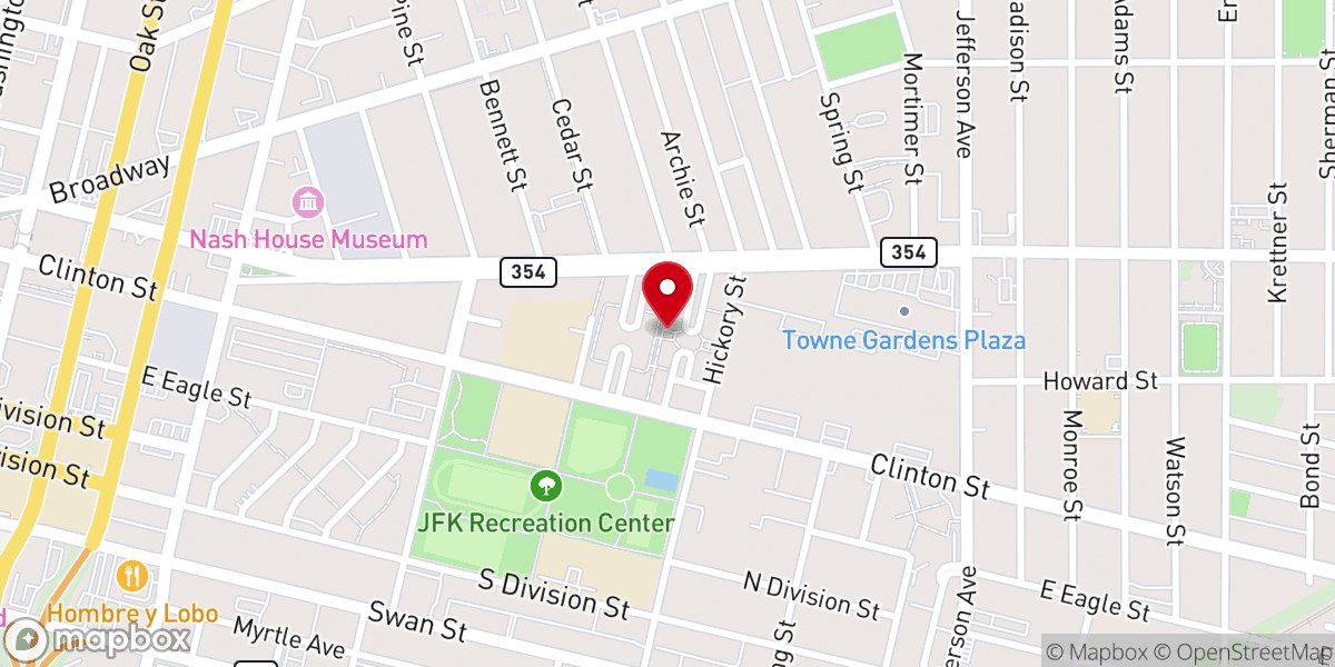 Map showing location of Urban Christian Ministries Inc