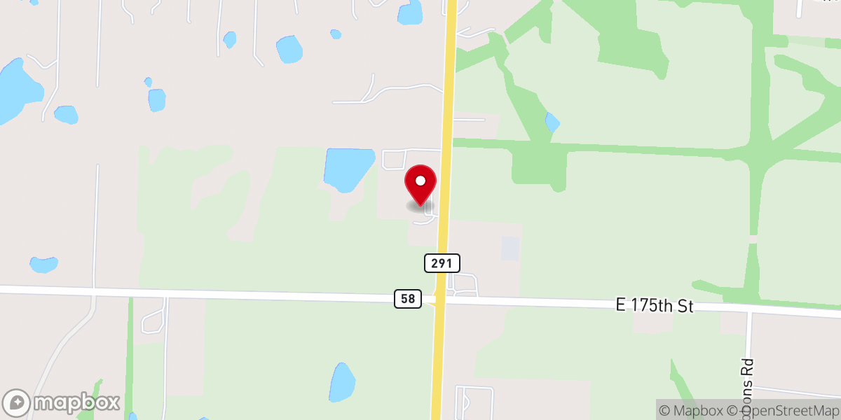 Map showing location of The Porch