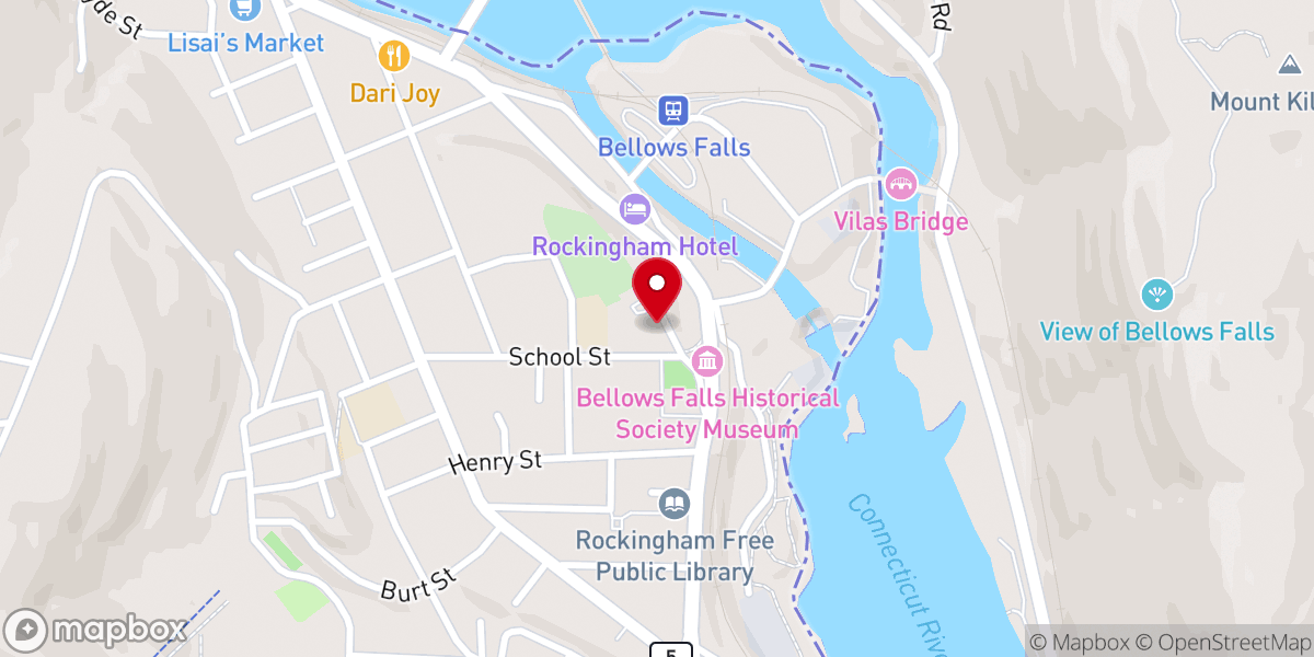 Map showing location of Boys & Girls Club of America