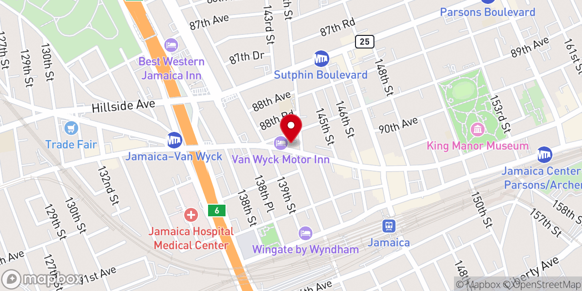 Map showing location of Faro de Luz Baptist Church