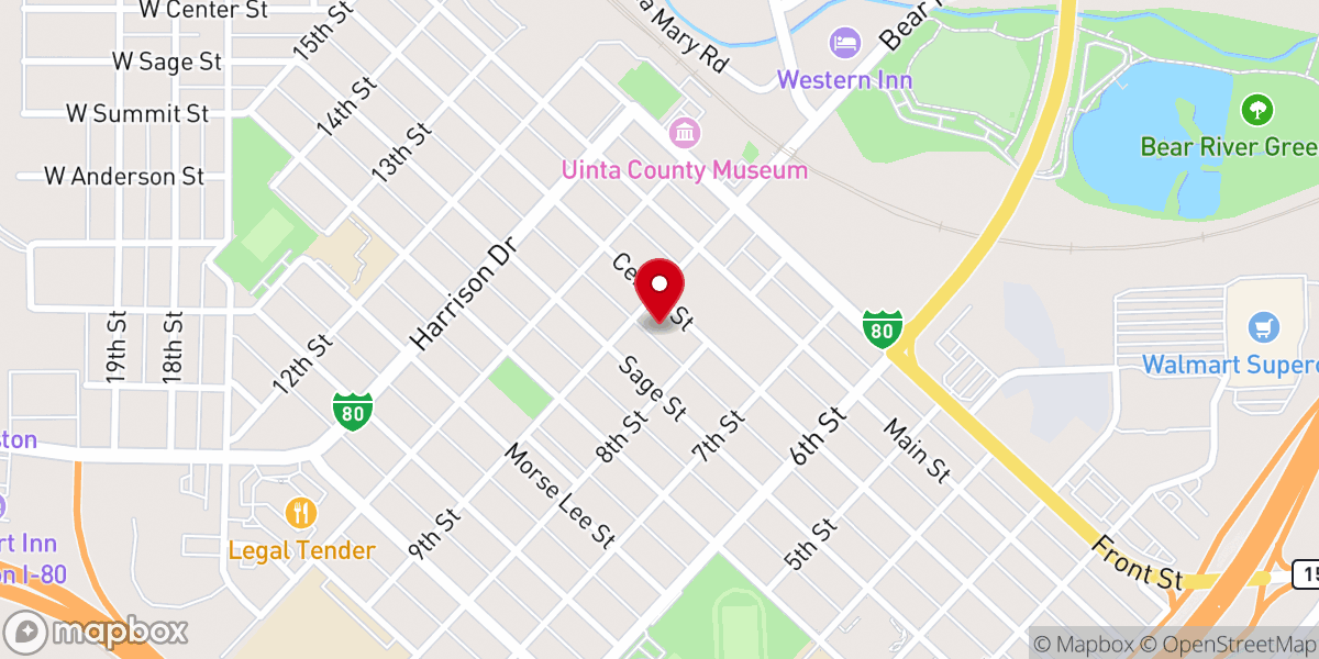 Map showing location of Saint Mary Magdalen Catholic Church