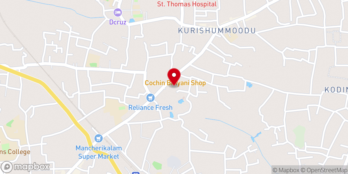 Map showing location of St. Mary's Syro-Malabar Church, Parel