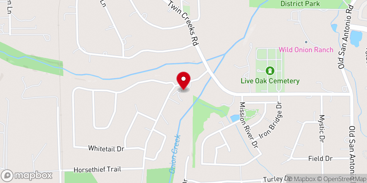 Map showing location of Hummingbird House