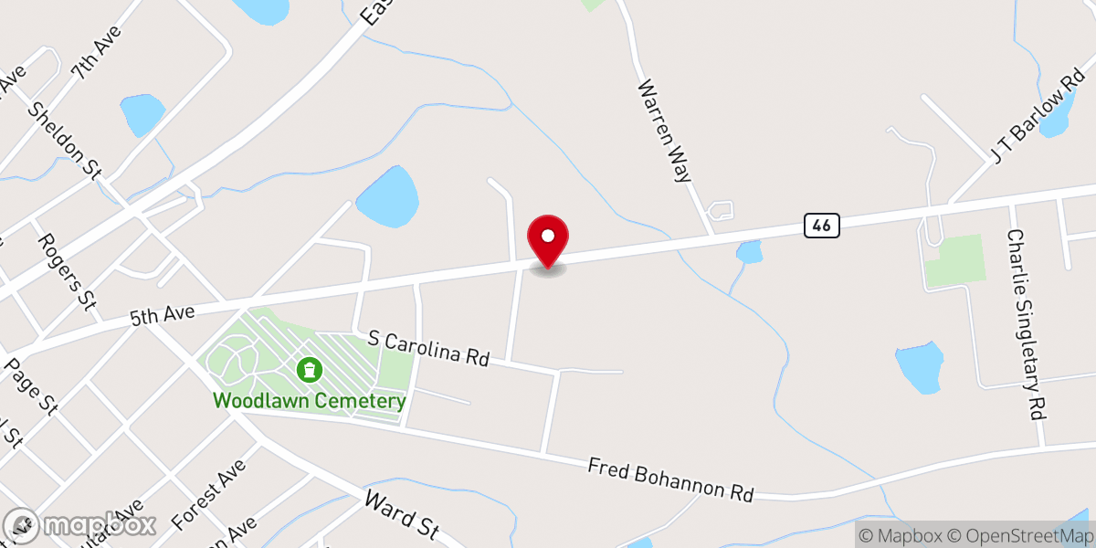 Map showing location of Apostolic Truth Ministries