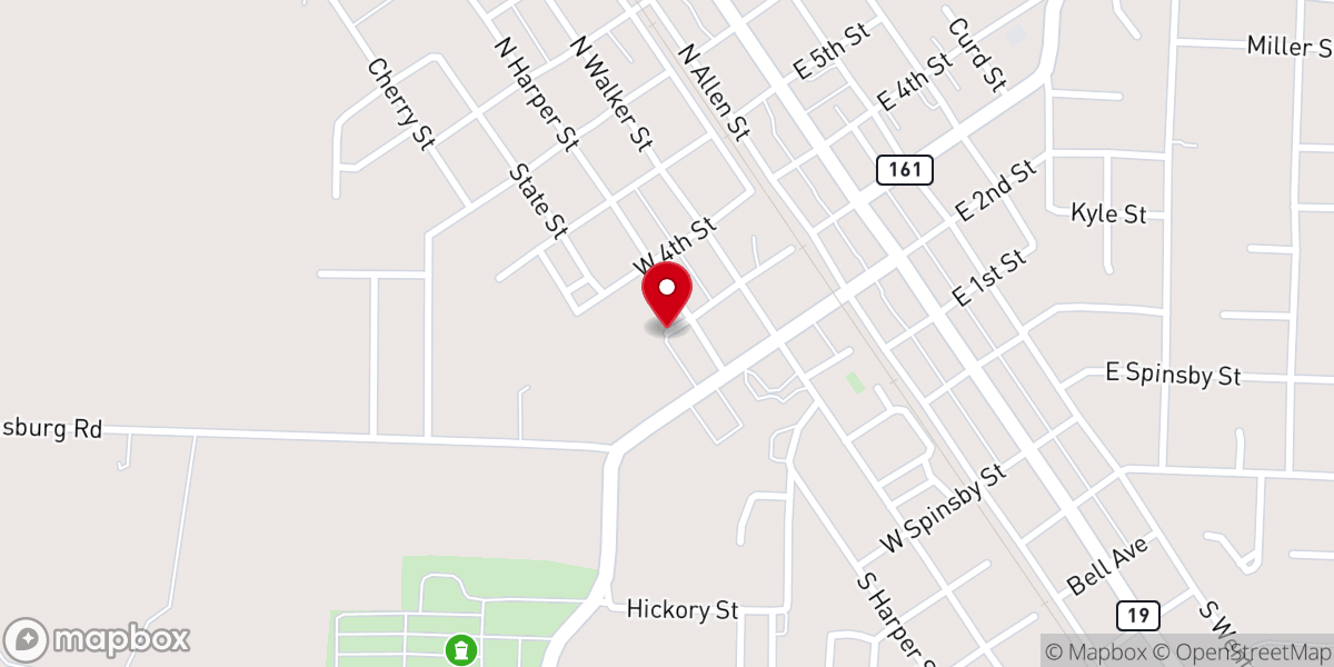 Map showing location of Immaculate Conception School