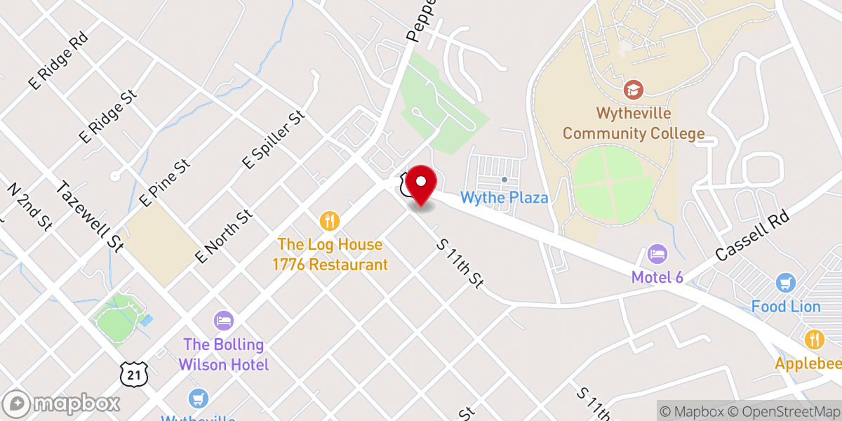 Map showing location of The (Original) Church of God