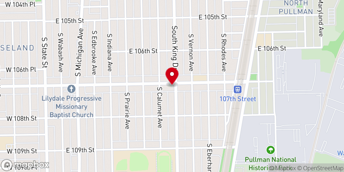 Map showing location of La Resurrection Church Inc Lenglise De La Resurrection