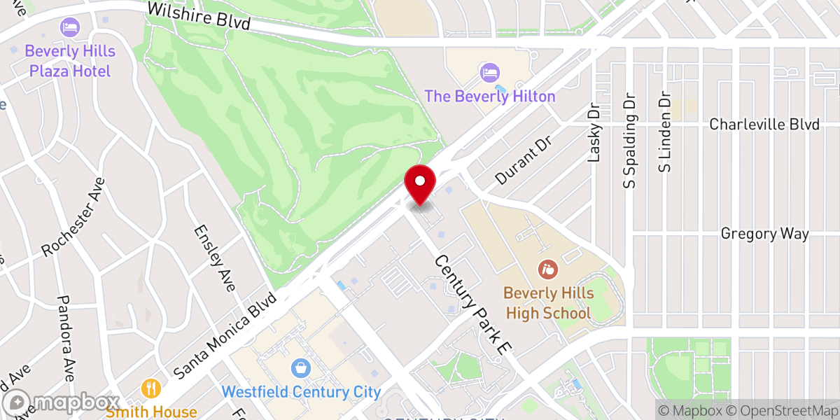 Map showing location of Married Today in LA