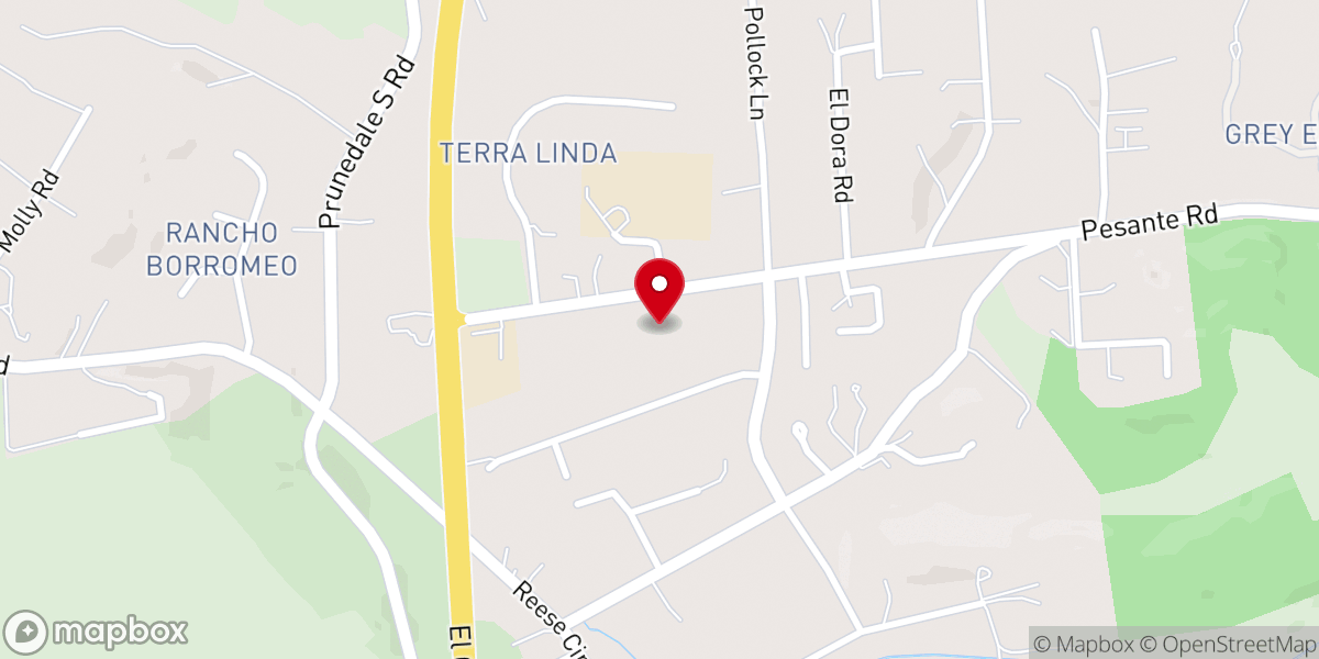 Map showing location of First Baptist Church of Prunedale