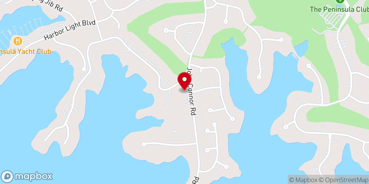 Map showing location of Hunters Chapel United Methodist Church