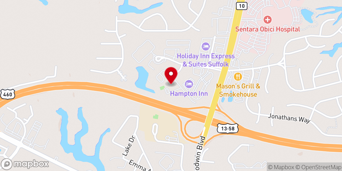 Map showing location of Christ First Church