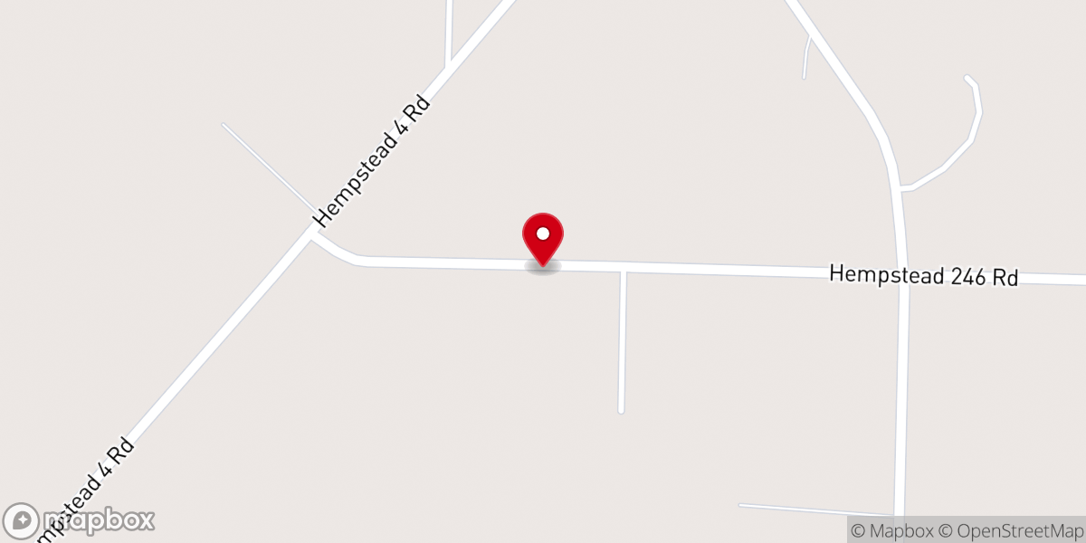 Map showing location of Mt Olive Baptist Church
