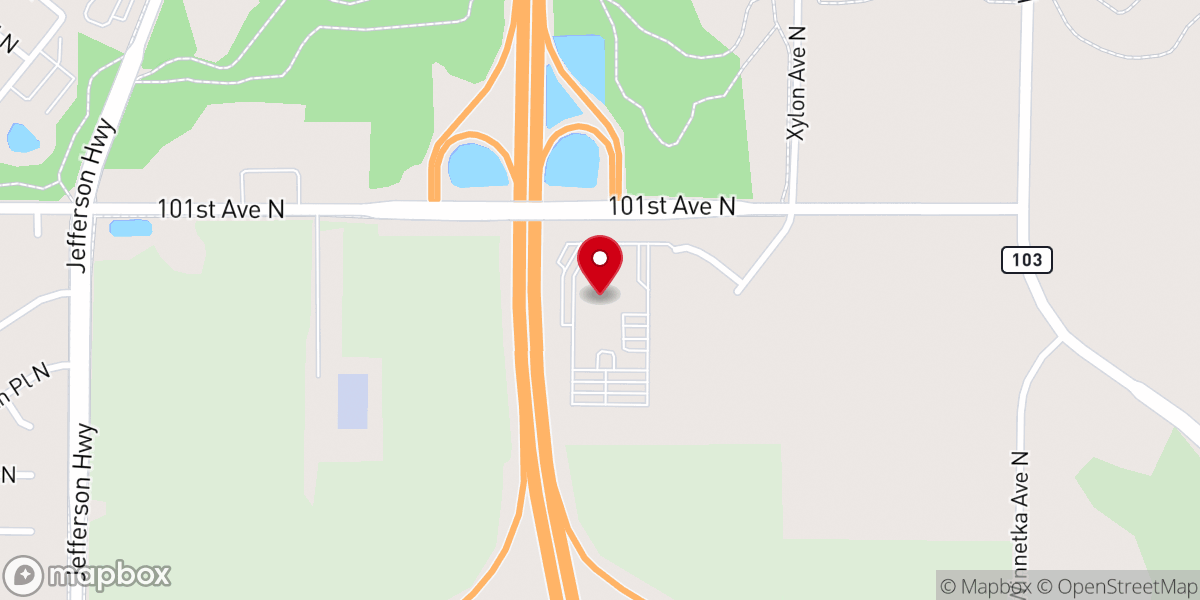 Map showing location of Grace Fellowship