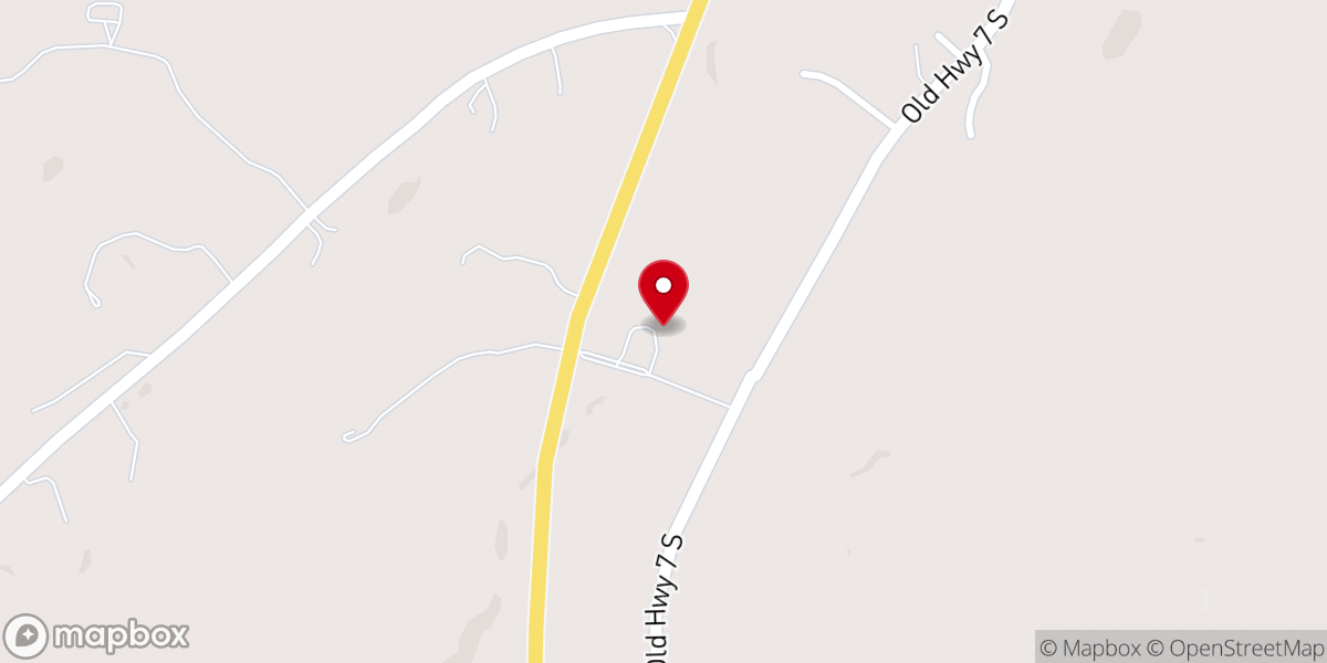 Map showing location of Heritage Apostolic Church