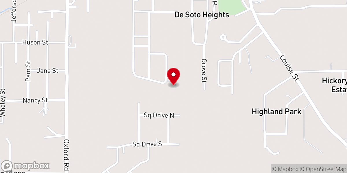 Map showing location of Memorial Seventh-Day Adventist Church