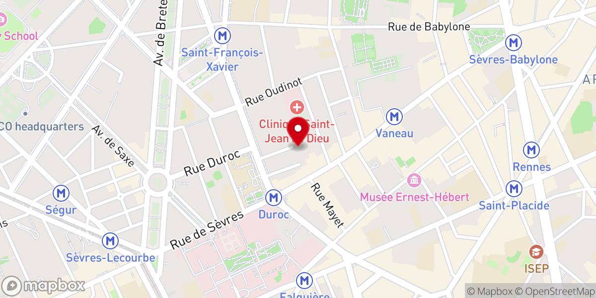 Map showing location of Frères des Ecoles Chrétiennes District de France