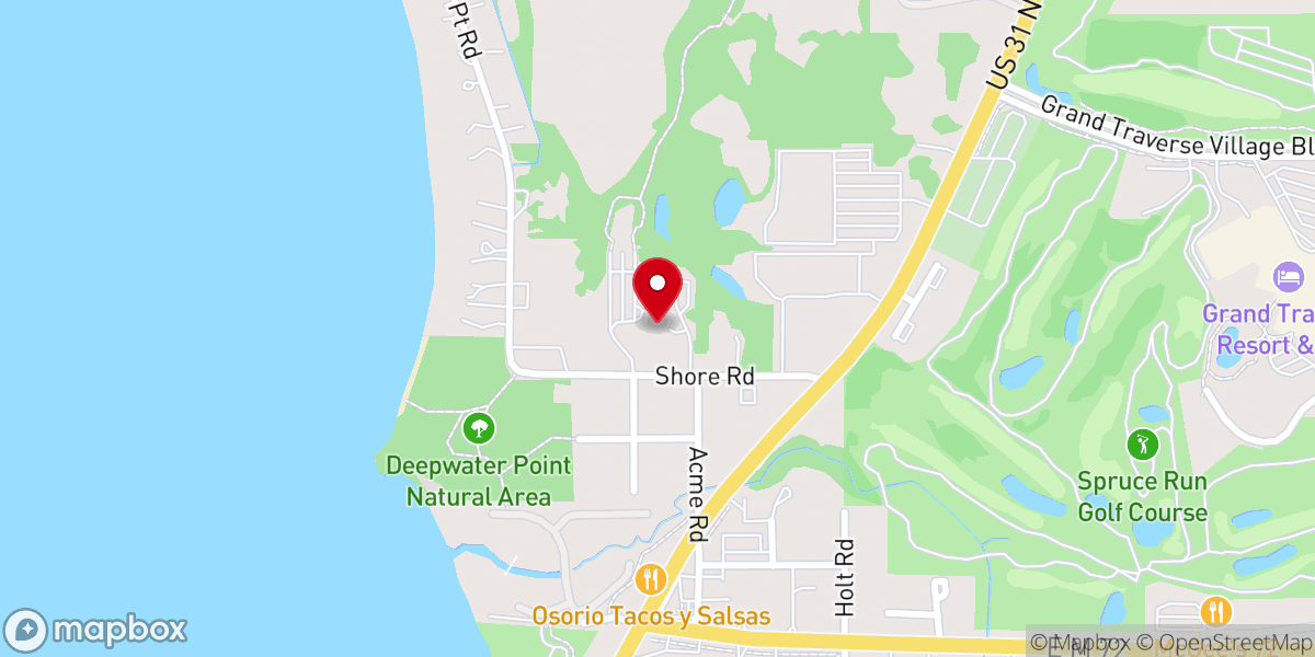 Map showing location of Christ the King Catholic Church