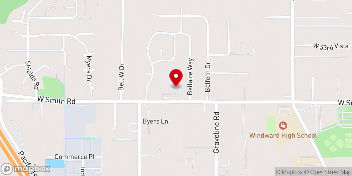 Map showing location of Good Shepherd Bible Church