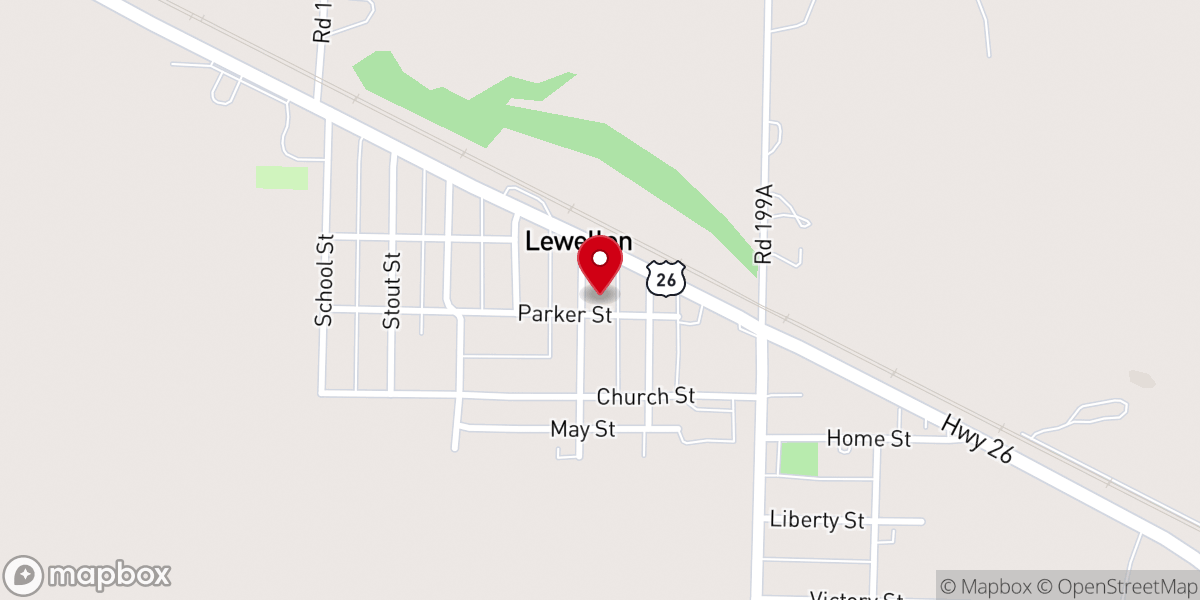 Map showing location of United Methodist
