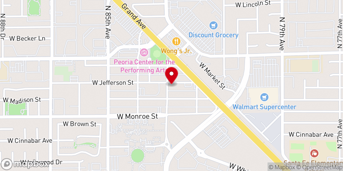 Map showing location of Axiom Church