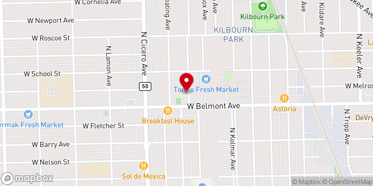 Map showing location of Sew Ministries Inc