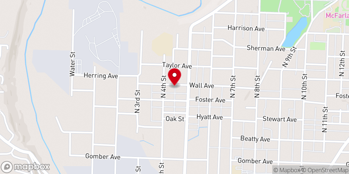 Map showing location of St Paul's CME
